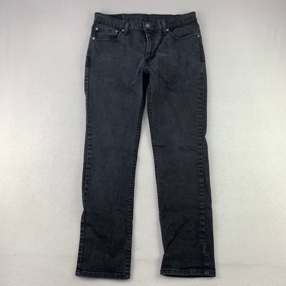 Levi's Jeans 511 Slim-Straight Mens 33x30 Black Comfort Stretch Denim Workwear